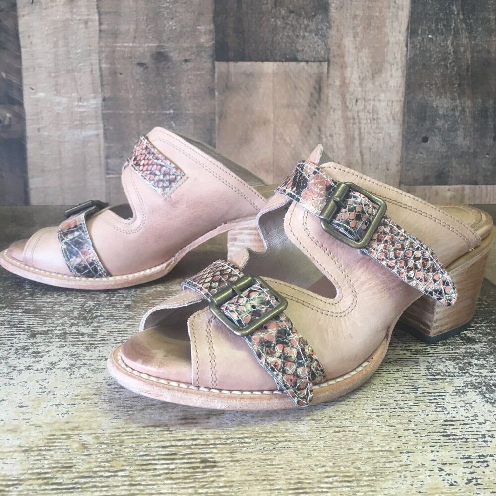 Freebird by Steven Caprice Slip On Sandals Mules Womens 8